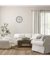 Soft Beyaz 36 Cm Dekoratif Duvar Saati