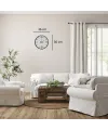 Soft Beyaz 36 Cm Dekoratif Duvar Saati