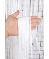 Soft Beyaz Renk Duvar Ve Kapı Perdesi 90x200 Cm (k95)