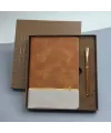 Soft Deri Defter Ve Roller Kalem Seti