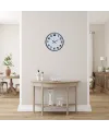 Soft White 36 Cm Sade Duvar Saati