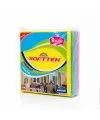Softtex ( 9pcs ) ( Ekonomik ) Renkli Temizlik Bezi ( 34.5 X 35.5cm)*90