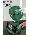 Soğutucu Vantilatör Telefon Standlı Mini Fan