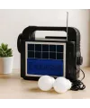 Solar 3ü 1 Arada El Feneri Radyo MP3 Bluetooth Powerbank