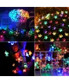 Solar 5 M 50 Led Papatya RGB 8 Fonksiyonlu
