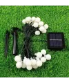 Solar 5m 28 Led Top Gün Işığı Siyah Kablolu