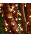 Solar 5m 50 Led Papatya Gün Işığı 8 Fonksiyonlu