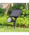 Solar 7W Kazıklı Bahçe Armatürü RGB