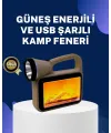 Solar Alev Lambası – Kamp, Bahçe Ve Dış Mekan İçin
