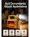 Solar Alev Lambası – Kamp, Bahçe ve Dış Mekan İçin