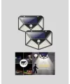 Solar Bahçe Lambası 100 Led Hareket Sensörlü Güneş Enerjili Aydınlatma
