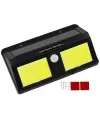 Solar Güneş Enerjili Sensörlü 96 Cob Led Aplik Duvar Tipi Led Lamba