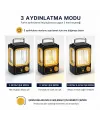 Solar - Güneş Enerjili Usb Şarjlı Nostalji Solar Lamba 1500mah Hs-234