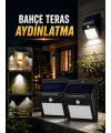 Solar Lamba Giriş, Bahçe Yol Avlu Hareket Sensörlü Led
