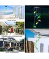 Solar Led Işıklı Kuşlu Bahçe Dekoru 6 Ledli,renkli Işık