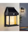 Solar Rustik Ampullü Duvar Lambası - Gün Işığı