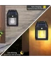 Solar Rustik Ampullü Duvar Lambası - Gün Işığı