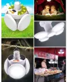 Solar Ve Usb Şarjlı Su Geçirmez Katlanabilir Led Lamba