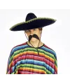 Sombrero Meksika Şapkası Mariachi Altın Şeritli Yetişkin Boy