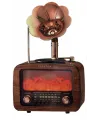 Şömineli Gramofonlu Radyo RT-651