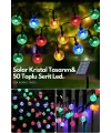 sonx 10 Metre 50 Top Güneş Enerjili Solar Led Işık Dekoratif Rgb