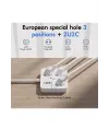 sonx Akım Korumalı Avrupa Tip-C USB Soket Kartı 2 Metre - Güvenli ve Uzun Kablo Çözümü