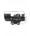 Spıke 4x32 Kırmızı Işıklı  Dürbünü 4x32