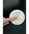 Spot Lamba Led Işık 3lü Uzaktan Kumandalı Pilli Yapışkanlı Kablosuz
