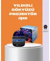 Star Master Galaxy Projektör – 360° Dönebilen Gece Lambası, Dekoratif Ambiyans Işığı