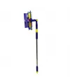 Star Q 2 Başlı=camsil Çekpas - M.fiber Mop=24.5cm 360 Derece Başlık Camsil - Mop Uzayan Metal - Pls.sap= 85-133cm