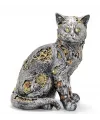Steampunk Polyester Kedi Figürü IEG2454