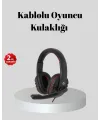 Stereo Ses Destekli Mikrofonlu Gaming Kulaklık – Yumuşak Pedli