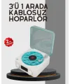 Stereo Sesli Gece Lambalı Bluetooth Hoparlör – Şık Vintage Tasarım