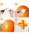 Sticker Damla Model Çift Taraflı Yapışkan Balon Yapıştırıcısı