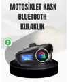 Su Geçirmez Bluetooth 5.3 Kask Kulaklığı 1000mah Bataryalı