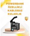 Su Geçirmez Bluetooth Kulak İçi Kablosuz Kulaklık 400mah Pil