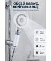 Su Tasarruflu Filtreli Duş Başlığı Yüksek Basınçlı Modern Duş Başlığı