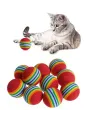 Sünger Kedi Oyun Topu -  3 lü Çiğneme Süngeri