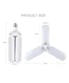 Sunlife Beyaz Işık 3 Pervaneli 45 Watt Tasarruflu