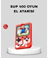 Sup Retro El Konsolu – 500 Oyun, 2 Oyunculu, 3 İnç Ekran, Taşınabilir Şarjlı Atari