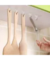 Süper Güçlü Yapışkanlı Suya Dayanıklı Şeffaf Askı 5li Set Yeniden Kullanılabilir Kancalar