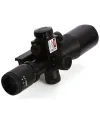 Süper Zoomlu Lazerli Profesyonel Av Dürbünü 2.5-10x40/e