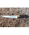 Sürmene Cumhur Çelik 61012 Sivri Kasap Kurban Bıçağı, 16 cm, Venge Sap