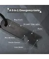 Survive Magnezyum Çubuğu Ateş Başlatıcı Çakmak Taşı