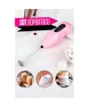 Süt Köpürtücü Kahve Karıştırıcı Mini Pilli Mixer Çırpıcı 720459