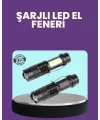 Suya Dayanıklı 4 Modlu Mini Led El Feneri