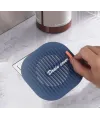 Süzgeçli Lavabo Gider Koruyucu Mat Gri