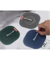Süzgeçli Lavabo Gider Koruyucu Mat Gri