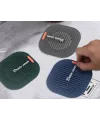 Süzgeçli Lavabo Gider Koruyucu Mat Gri