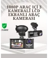 Ta-01 1080p Ön 720p Arka Ve İç Kamera Sistemli Dvr